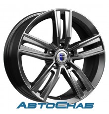 Диск 7x18 5x114.3 ET35 D67.1 K&K Танаис дарк платинум 